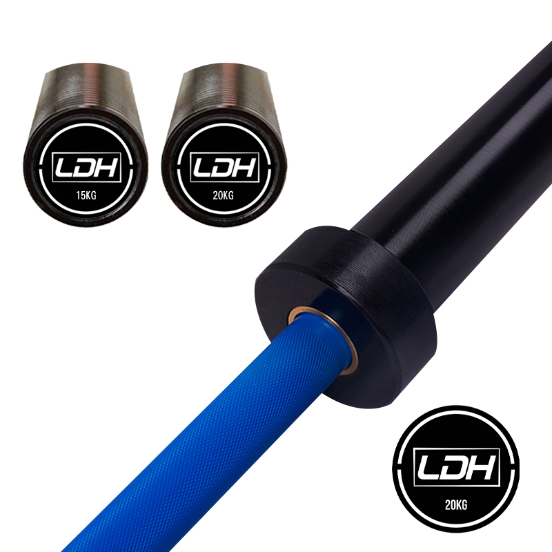 LDH тренажерный зал, кроссфитнесс, промышленная тяжелоатлетика, хромированная тяжелая атлетика, 20 кг, олимпические штанги, набор штангов, powerlifting
