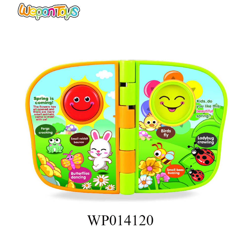 Обучающая книга с музыкой и звуком детская книга печать раскраска