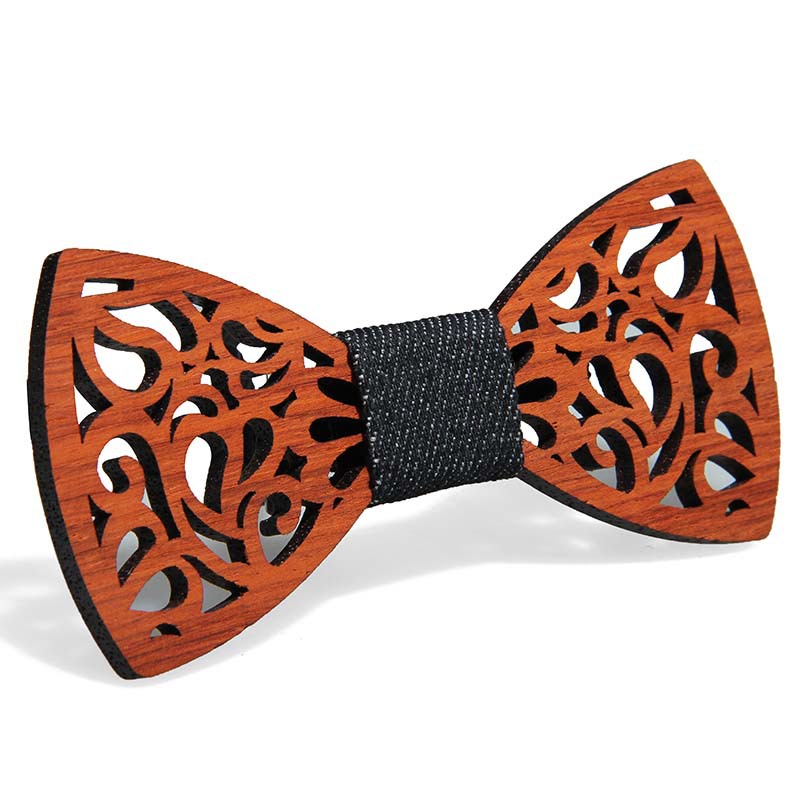 ZhujiaN Arrow Type Casual Cotton Print Tie Custom Men Gentleman Retro White Brown Stripes Tie