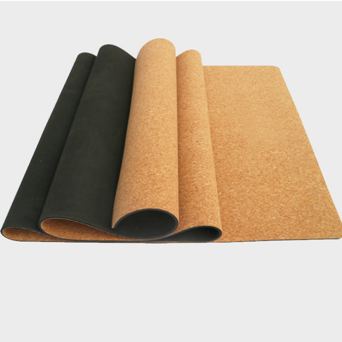 Экологичный коврик для йоги из органической пробки