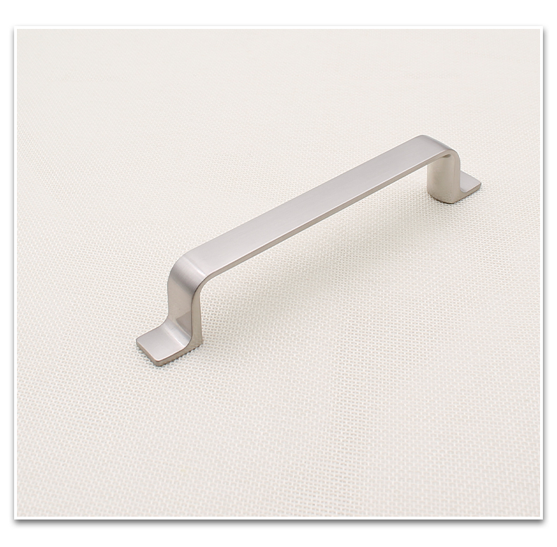 Nordic Decorative Cabinet Wardrobe Door Drawer Handle, Zinc Alloy U-Shape Matte Black Modern Furniture Small Handle & Knobs //