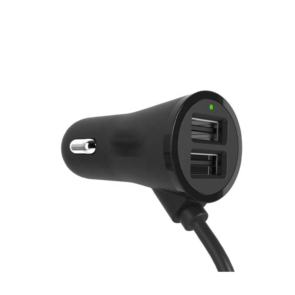 Высокое качество 1,8 M 36W 4 USB порты телефона сиденье автомобиля шины для легковых автомобилей зарядное устройство с расширением USB Hub