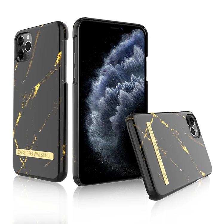 New Arrival Luxury Customized Luminous Watertransfer Design PC Phone Case Cover For iPhone 11 pro max