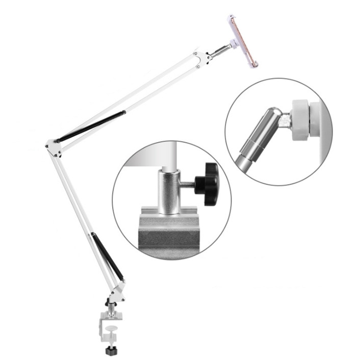 1,3 м шаровой шарнир металлического шара gimbal вращающийся Ленивый Кровать держатель для мобильного телефона Подставка для планшета