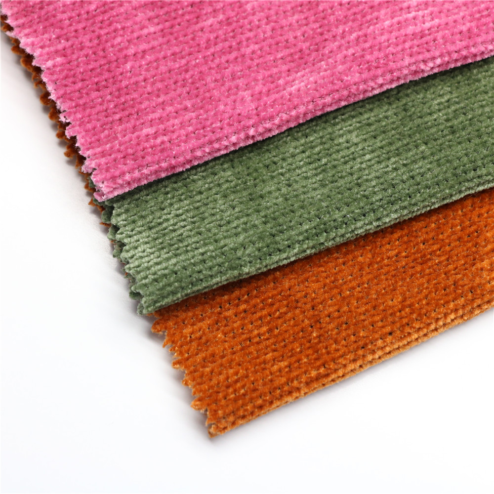 Высококачественная вязаная пряжа 260 г/м2, удобная полиэфирная Синель-ткань для свитеров