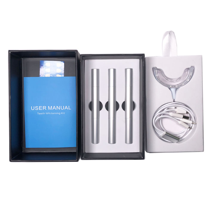 Заводская поставка, индивидуальный профессиональный светодиодный комплект для отбеливания зубов