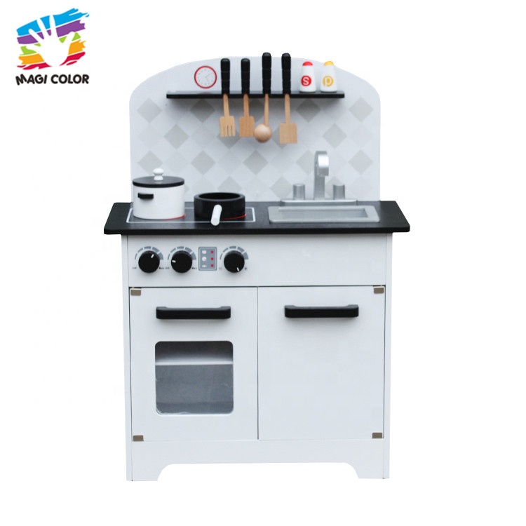 Готовый к отправке деревянный игрушечный кухонный набор для детей W10C349