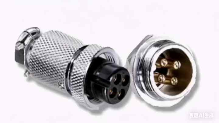9pin Male Cable Connector Gx18 - Reliable Power Solutions