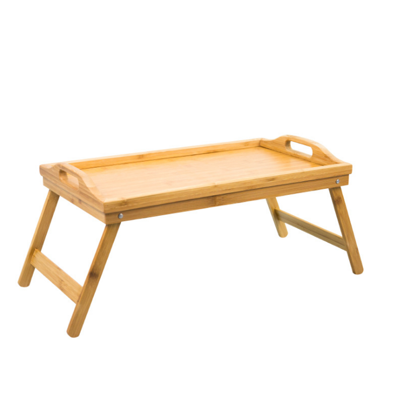 Bamboo Laptop Desk Table Portable picnic table With Carry Ring