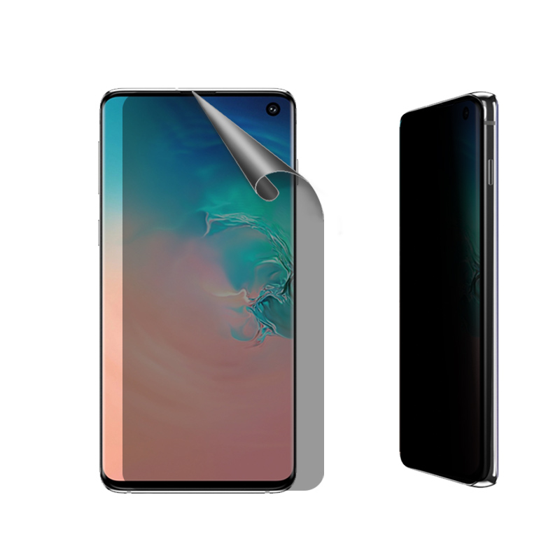 2020 Новое поступление 3D изогнутая Гидрогелевая защитная пленка из ТПУ для защиты экрана от шпионов для Samsung Note 20 S10 plus