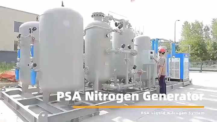 NUZHUO 200nm3/hr Nitrogen Generating Plant 99.99% Purity Nitrogen ...