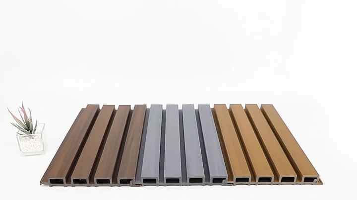 Wooden Grain WPC Exterior Siding Decoration Wall Cladding Outdoor Wood ...