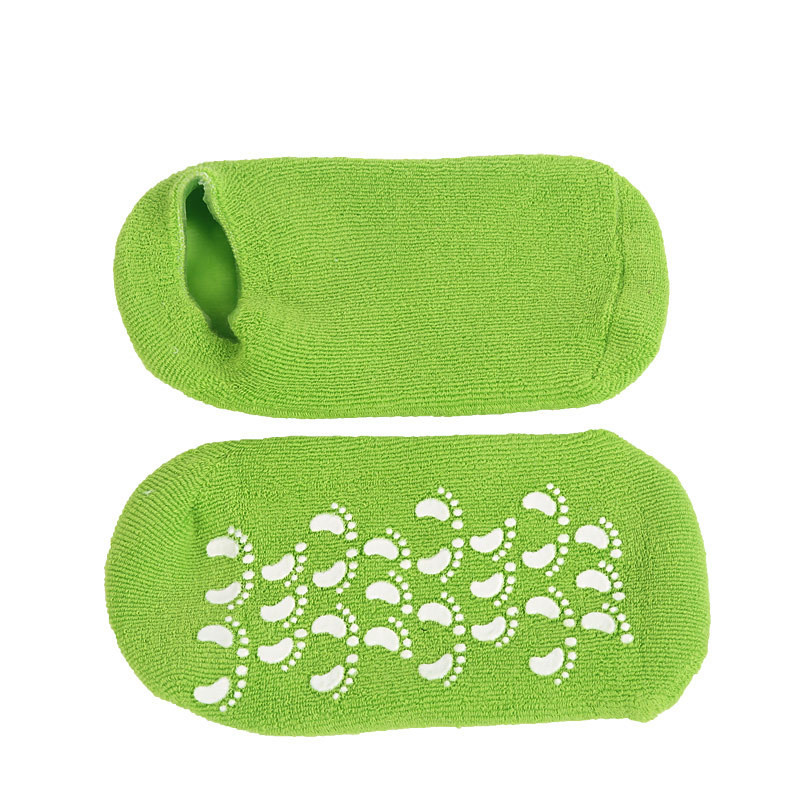 Силиконовые гелевые носки для сухих потрескавшихся ног охлаждающий гель увлажняющие носки по щиколотку