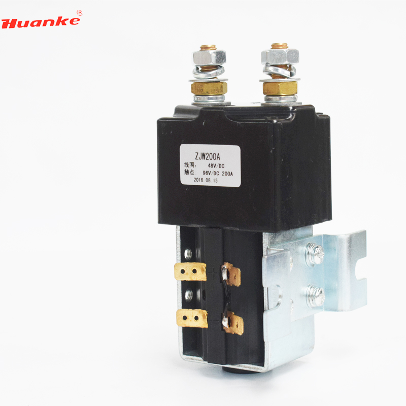 SZJ-200A DCコンタクタパワーリレー DC 12V 24V 36V 48V 60V 72V 120V 1個