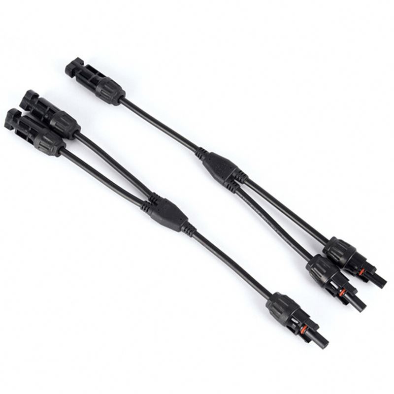 MC3 Y3 SOLAR PANEL CABLE BRANCH CONNECTORS 1 PAIR F//F//F//M AND M//M//M//F Y-BRANCH