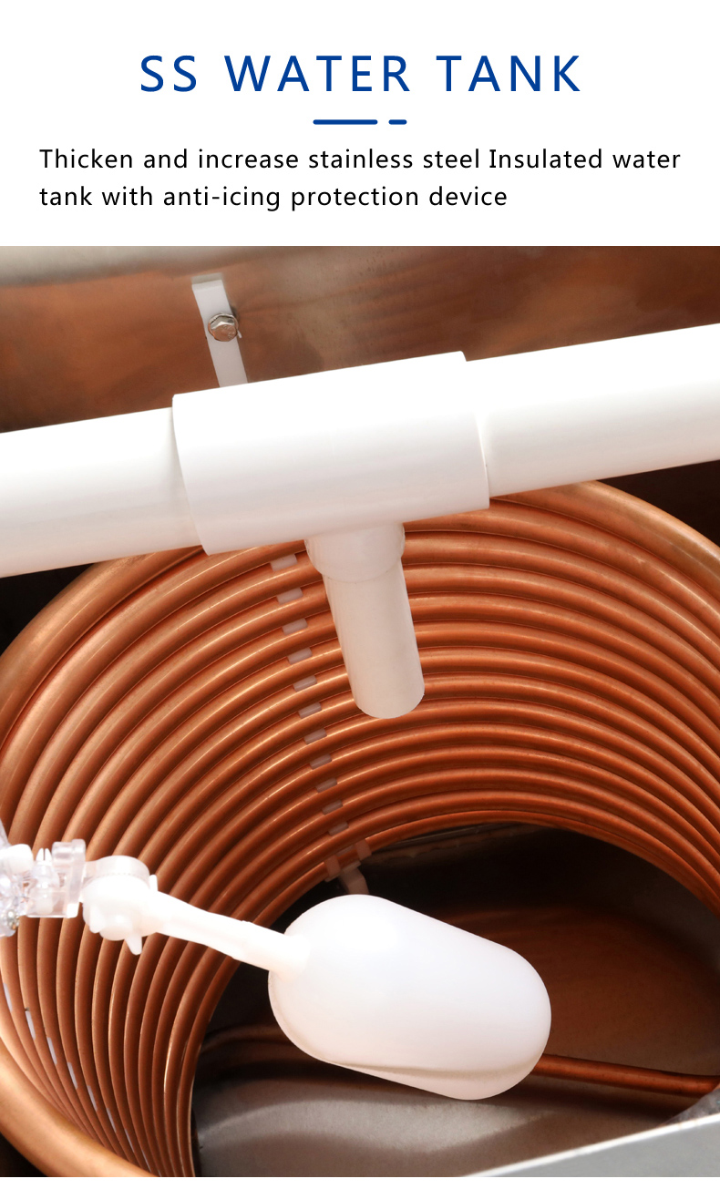 8HP industrial water cooled chiller price for molding machine