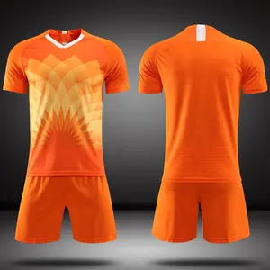 camisetas naranjas de futbol