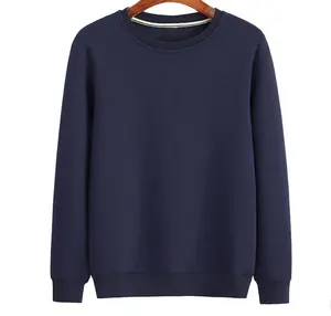 China manufacture Heavy Cotton French Terry Crewneck Pullover Sweatshirts 