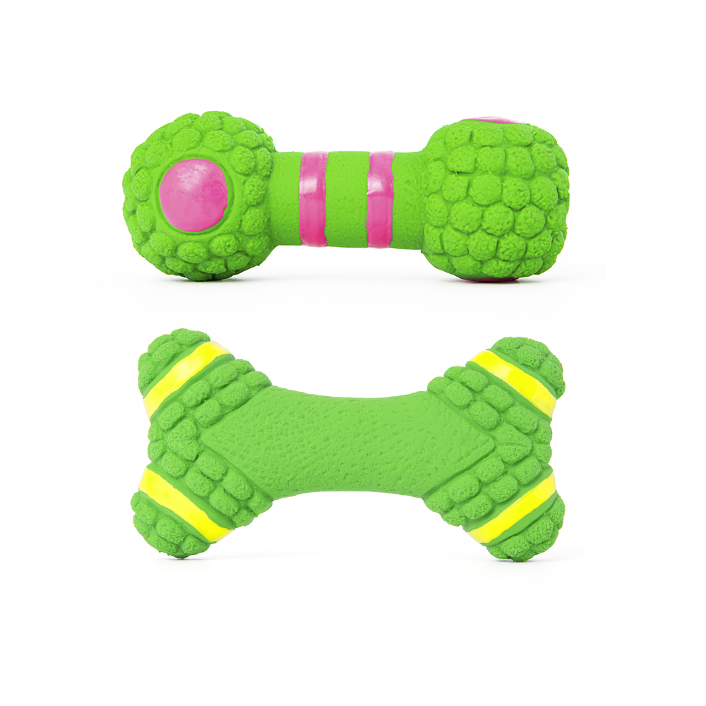 Распродажа по заводской цене, жевательные игрушки в форме гантели для домашних питомцев, игрушки для жевания, набор для тренировок, шлифовальные игрушки, оптовая продажа