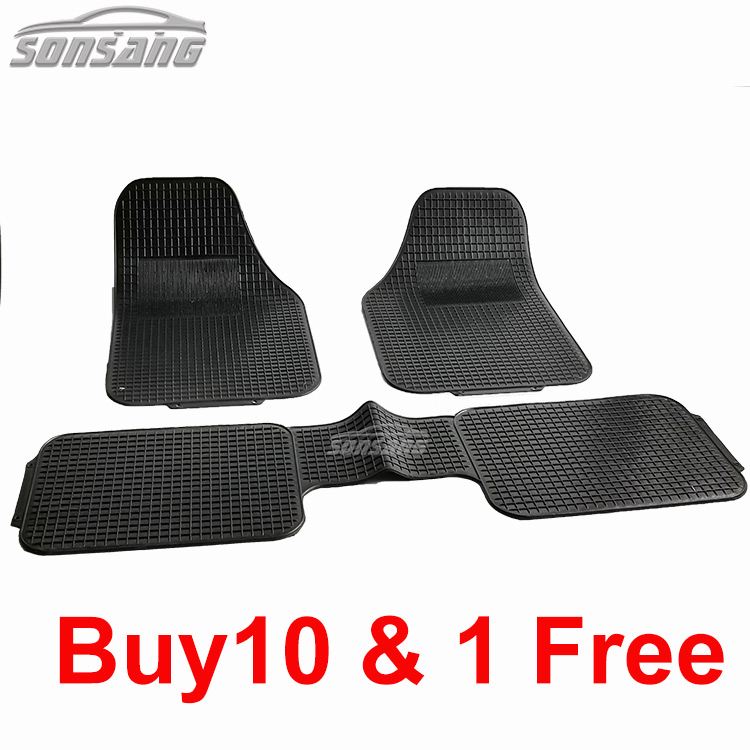 Fit Mazda 2 2007-2014 Tailored Black Carpet Car Floor Mats Set of 4 Made 2 Order