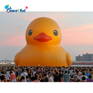 large inflatable duck