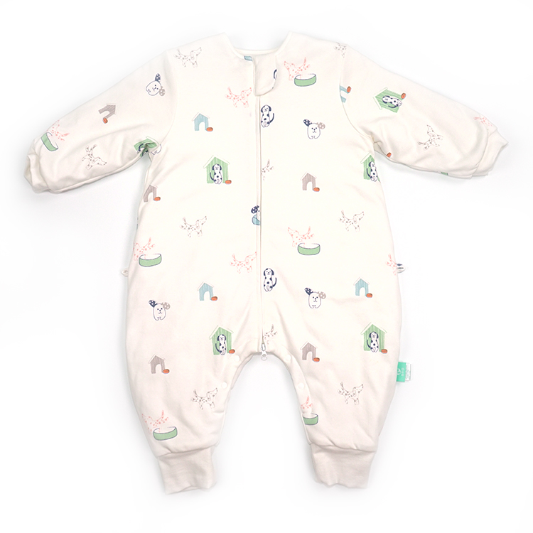 Хлопковый детский зимний спальный мешок с собакой для новорожденных