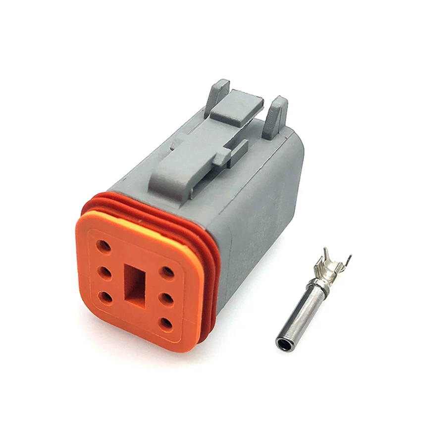 1 piece Automotive Connectors PLUG ASSY 8P 14-18 RED