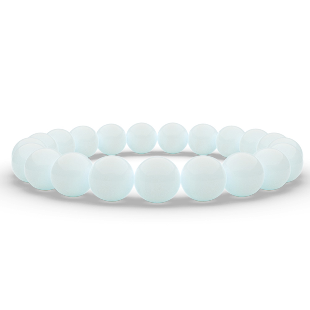 Светящиеся в темноте круглые бусины камни для изготовления ювелирных изделий браслет Бисероплетение