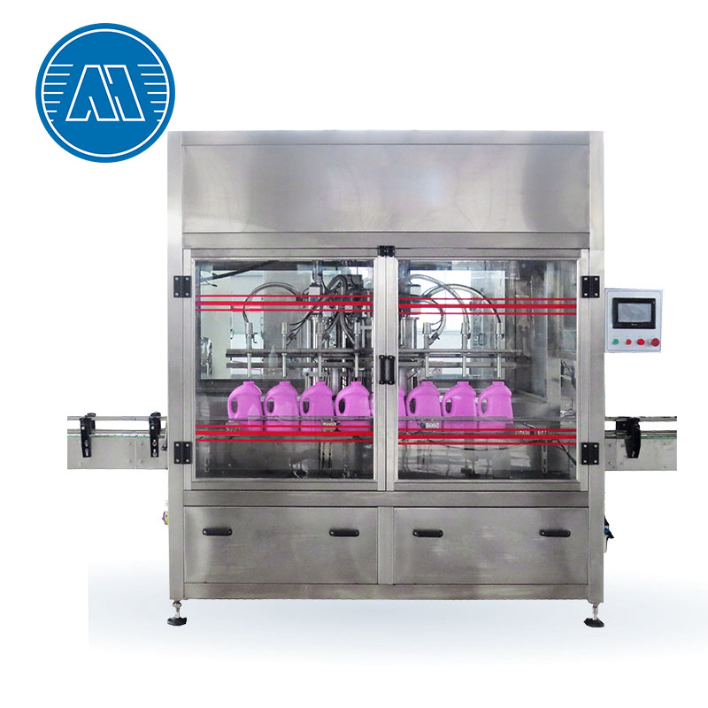 Заводская цена, автоматическая машина для розлива жидкого мыла и моющего средства, машина для розлива шампуня в бутылки