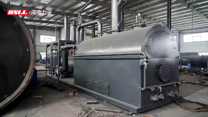Brazil Factory Modular-Design Intermittent Waste Tire/Oil Sludge ...
