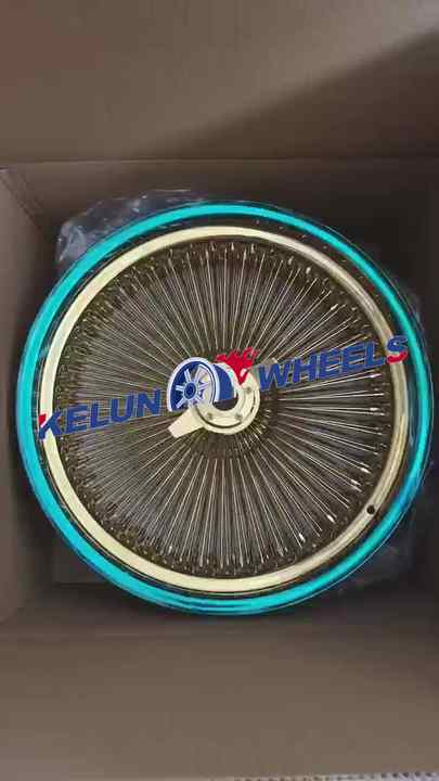 デイトンノックオフスタイルワイヤーホイール22/20インチ