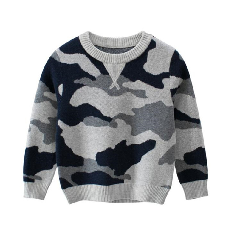 Большой дизайнерский свитер для маленьких мальчиков; Зимний шерстяной мягкий детский свитер