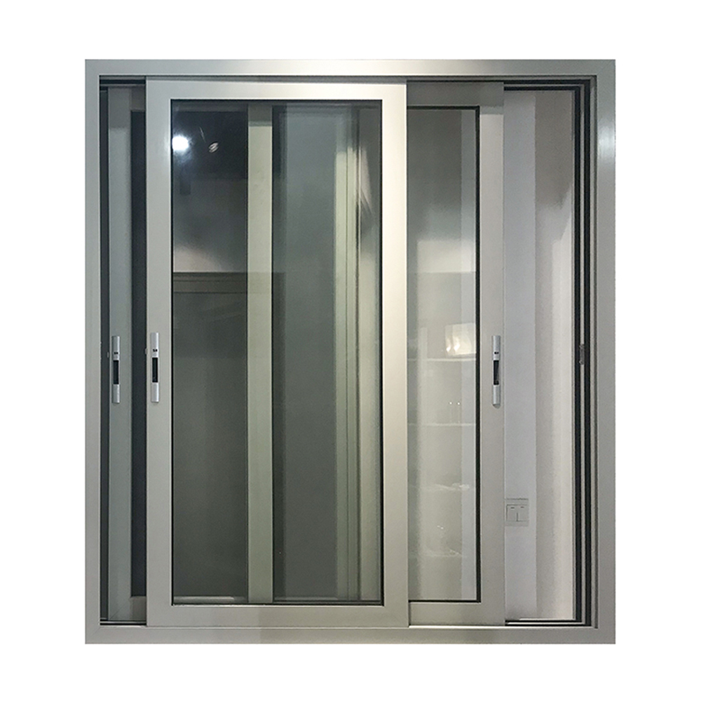 Alumínio janela deslizante de vidro à prova de balas fornecedor venda direta da fábrica