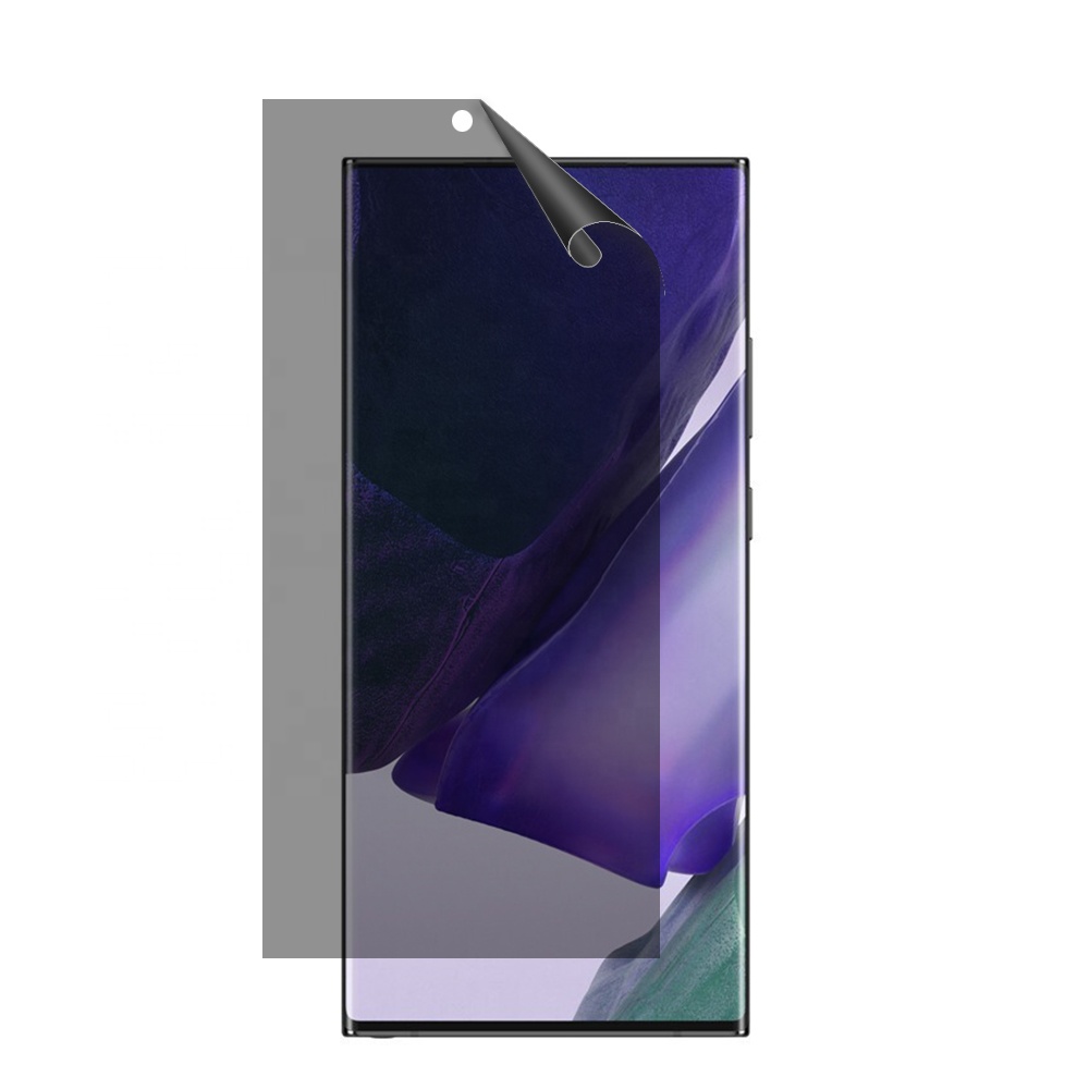 Гидрогель ТПУ "конфиденциальное" защитное стекло, скрытая защитная пленка на экран для Samsung S21 ультра анти-шпионского фильма