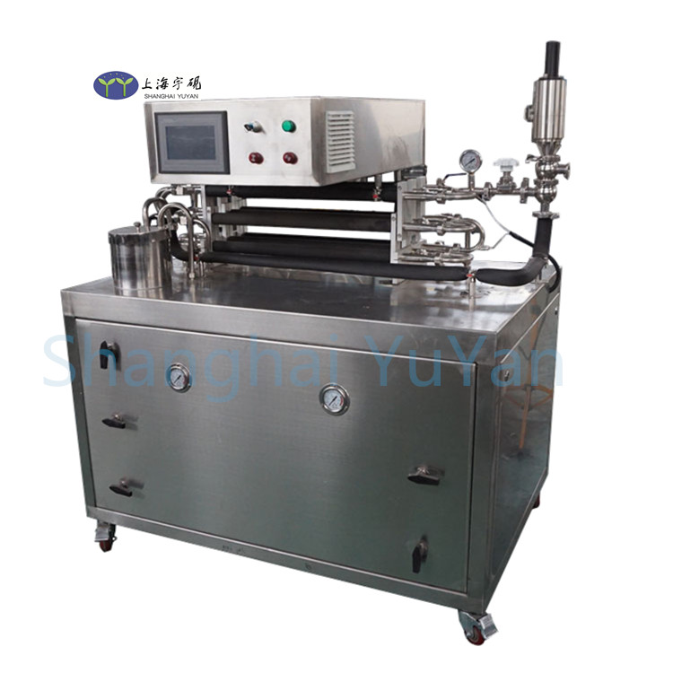 Небольшой экспериментальный стерилизатор чая и напитков, ультра-высокотемпературный трубчатый стерилизатор UHT, устройство для стерилизации фруктового сока