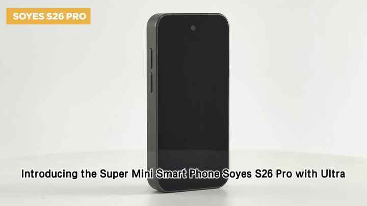SOYES S26 PRO Mini Smartphone: 3.88-Inch Screen, Octa Core Android