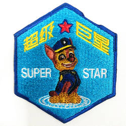 Custom Badges Style High Density Embroidered Letters 3d Embroidery Patch