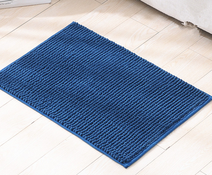 Оптовая продажа, коврик для ванной из шенилла с подушкой, впитывающий, нескользящий