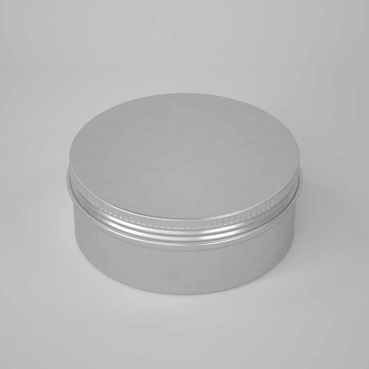 metal recyclable aluminum jar cans with lids tea candy cookie