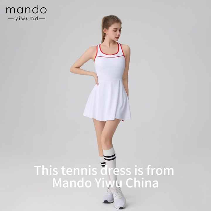 Wholesale golf dress with horts tennis wear for women exy tennis dress tennis kirts for girls women tennis wear tennis dress golf dress tennis dress