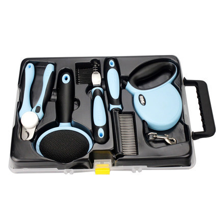 5 in1 собака Кот инструменты для груминга модный профессии собака щетка для волос, щетка для домашних животных, уход за домашними животными, комплект