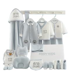 100% Cotton Newborn Baby Clothes Baby Rompers Gift Set For four season