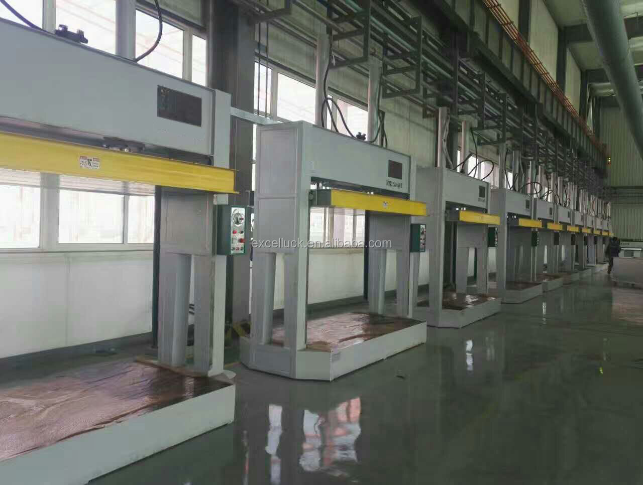 100T woodworking heavy duty hydraulic plywood veneer wooden door cold