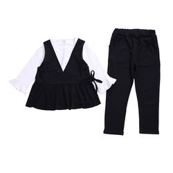Fashion Style Outfits Clothes Set Long Sleeve Girls' 2 Piece Clothing Sets