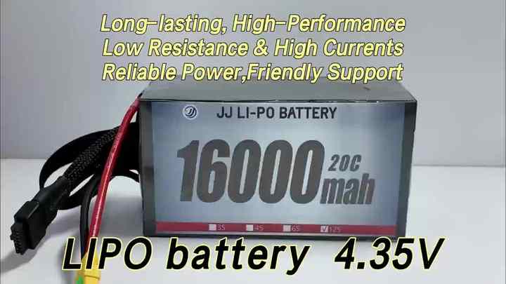 lipo battery discharge rate c Wholesale JJ JJ-High C Lipo Battery 26.1V 52.2V 60.9V 16000mah 15C High  Discharge Rate for Rc Boat and Rc Car