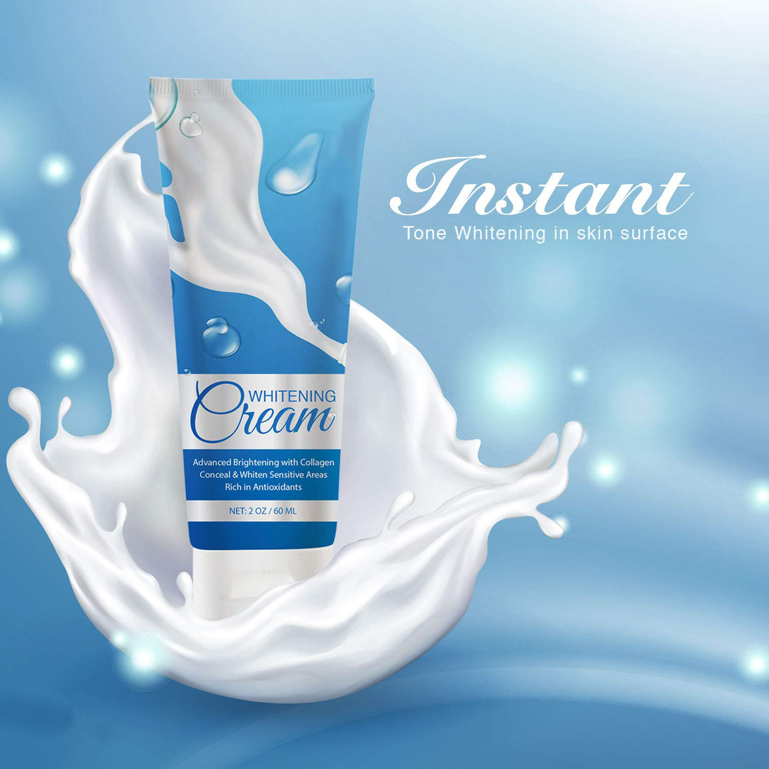 OEM Cosmetic Factory Wholesale Skin Care Underarm Whitening Cream