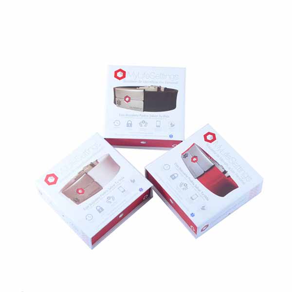 hot sale paper keychain gift box with insert