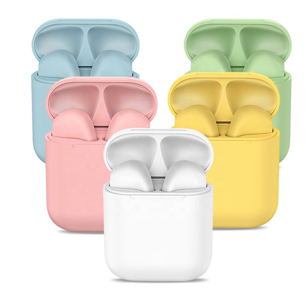 Inpods 12 TWS стерео наушники i7s i9s i11 i12, наушники-вкладыши, наушники беспроводные наушники с микрофоном