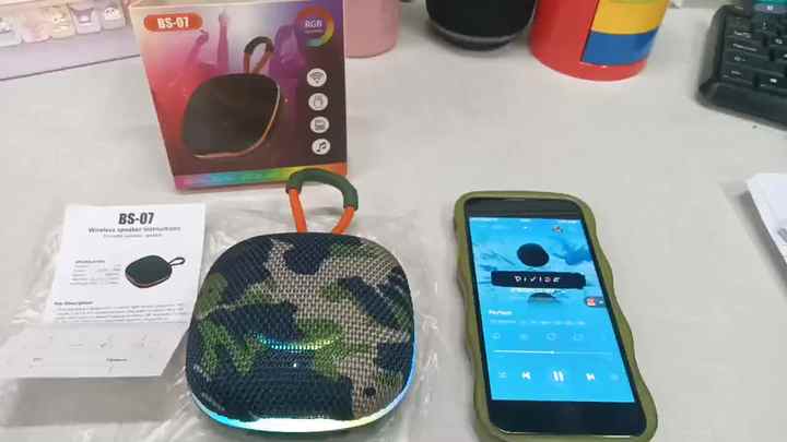 bluetooth vibration speaker Adin 26w Neighbors Vibration Resonance Large Speaker Bluetooth Music Bass Wireless Subwoofer Metal main image 1