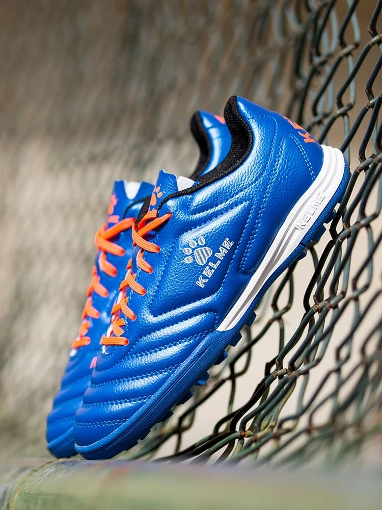 Детская футбольная обувь KELME, футбольные бутсы, оригинальные детские белые футбольные бутсы, профессиональные футбольные бутсы, детские кроссовки